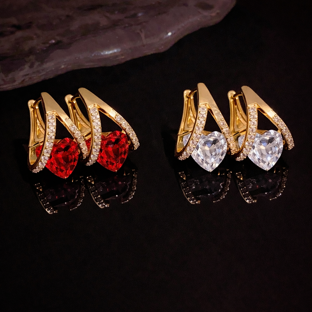 🔥 LAST DAY SALE – 49% OFF 💎 CZTICLE® Germanium Earrings – A Stylish Daily Reminder for Your Shape & Wellness Goals