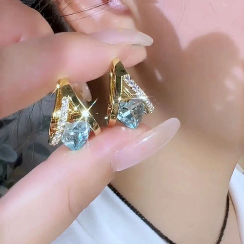 🔥 LAST DAY SALE – 49% OFF 💎 CZTICLE® Germanium Earrings – A Stylish Daily Reminder for Your Shape & Wellness Goals