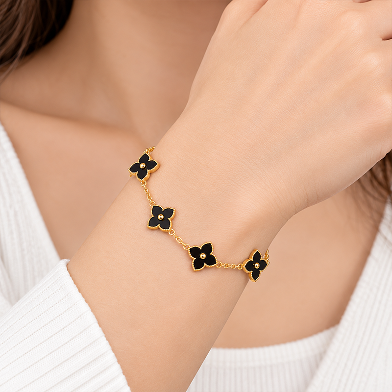 Lucky Clover Bracelet | A Touch of Luck, A Touch of Elegance