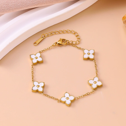 Lucky Clover Bracelet | A Touch of Luck, A Touch of Elegance