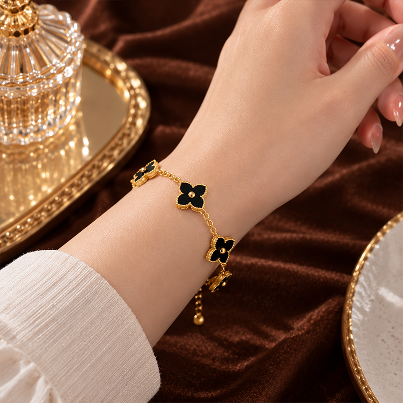 Lucky Clover Bracelet | A Touch of Luck, A Touch of Elegance