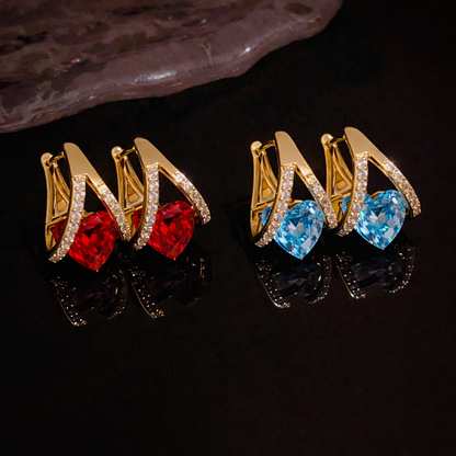 🔥 LAST DAY SALE – 49% OFF 💎 CZTICLE® Germanium Earrings – A Stylish Daily Reminder for Your Shape & Wellness Goals