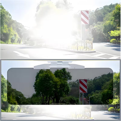 2-in-1 Car Sun Visor Extender, Day/Night Dual-Use Adjustable Angle Anti-Glare Sunshade, High-Definition UV Protection Windshield Sun Visor, Designed for SUVs/Pickups/MPVs and Most Vehicle Models, Night Driving Anti-Glare Goggles, Sun Protection Visor